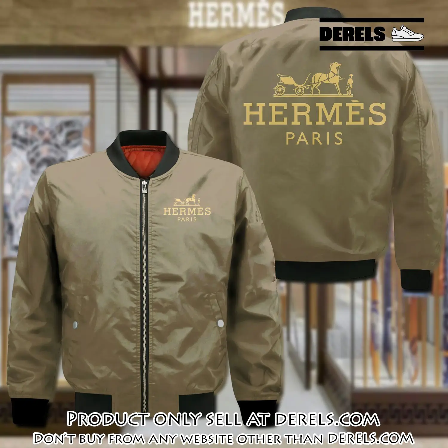 Hermes bomber jacket luxury brand clothing clothes outfit for men women 01 dr1407364